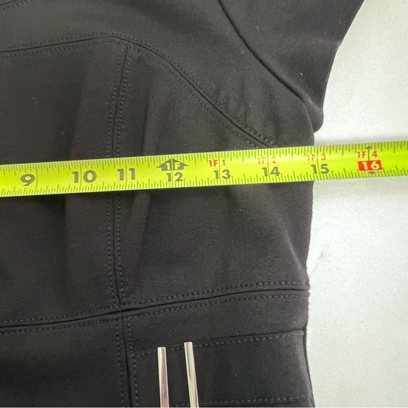 White House Black Market Womens Black Dress Sz 2 Silver Hardware 17” Back Zipper - Picture 8 of 12